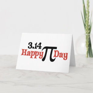 Fijne Pi Dag 3.14 - 14 maart Kaart