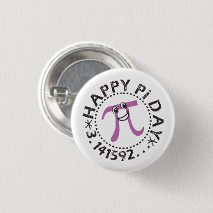 Fijne Pi Dag © - Betrokken Pi Day Gift Button