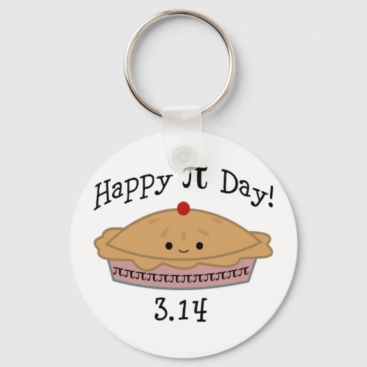 Fijne Pi Dag! Sleutelhanger (Voorkant)