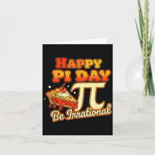 Fijne Pi-dag Wees Irrationeel Pi-nummer Symbool Ta Kaart