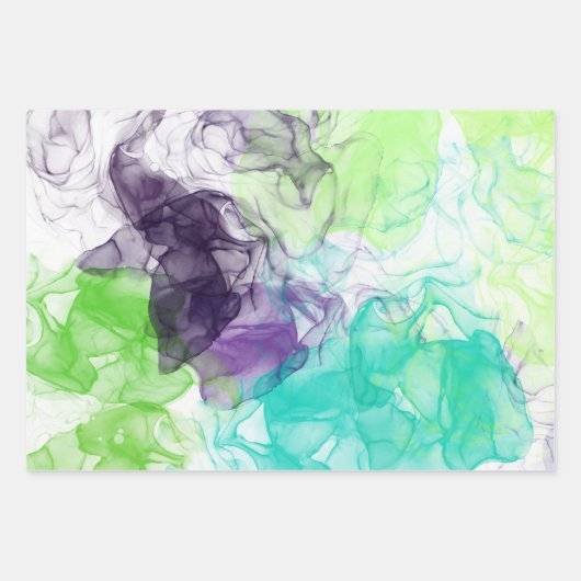 Fijne regenboogkleuren zachte inpakpapier vellen (Voorkant 3)