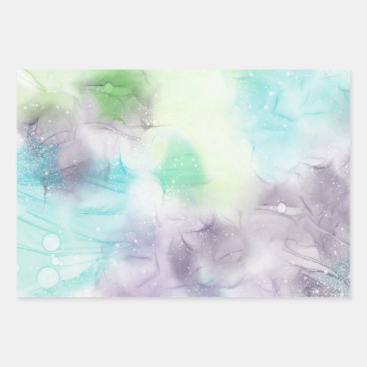 Fijne regenboogkleuren zachte inpakpapier vellen (Voorkant)