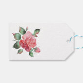 Fijne Roos Cadeaulabel (Voorkant (Horizontaal))