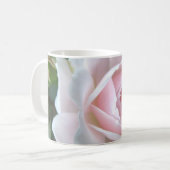 Fijne roos koffiemok (Voorkant links)