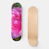 Fijne roze roze roos. skateboard (Voorkant)