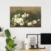  fijne rozenolie voor fijne kunst poster (Thuiskantoor)