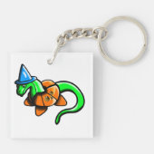 Fijne Samhain! Sleutelhanger (Achterkant)