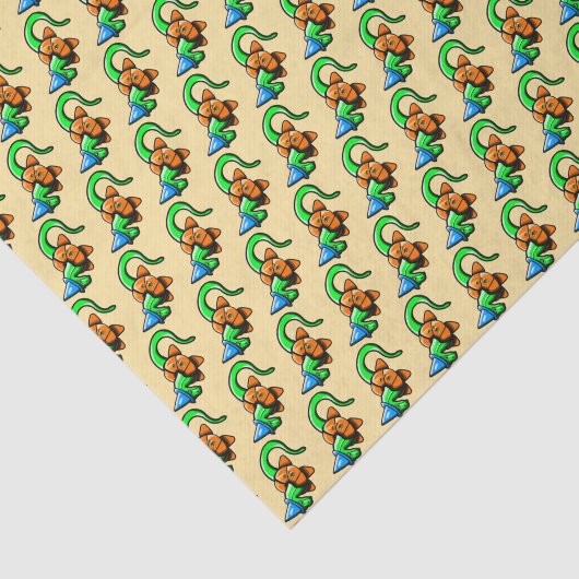 Fijne Samhain! Tissuepapier (Detail)