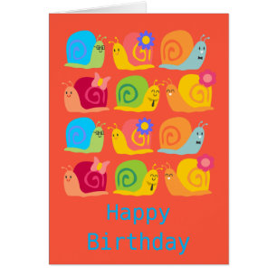 Fijne slakken schattige slakken