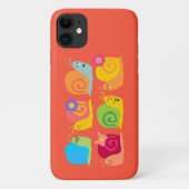 Fijne slakken schattige slakken Case-Mate iPhone case (Achterkant)