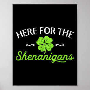 Fijne St Patricks dag hier voor de Shenanigans Luc Poster