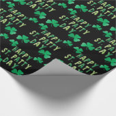 Fijne St. Patrick's Day 🍀 Cadeaupapier (Hoek)
