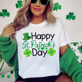 Fijne St. Patrick's Day feestelijke vakantie T-shirt