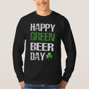 Fijne St Patrick's Day Funny Green Beer Irish Drin T-shirt