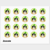 Fijne St. Patties! Ronde Sticker (Vel)