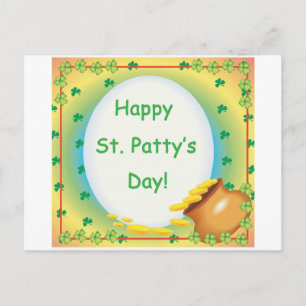 Fijne St. Patty & Apos; s Day Briefkaart