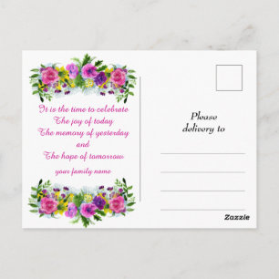 Fijne stierendag briefkaart