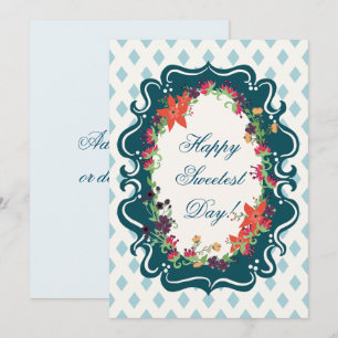 Fijne Sweetest Day! Forcum van de Florence-rand Kaart