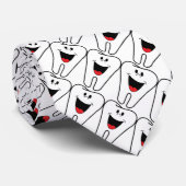 Fijne tanden op maat van uw tandheelkundige prakti stropdas (Opgerold)