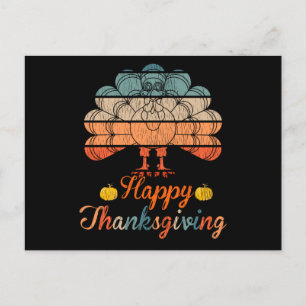 Fijne Thanksgiving Familie Kind Matching Pyjama Ca Briefkaart