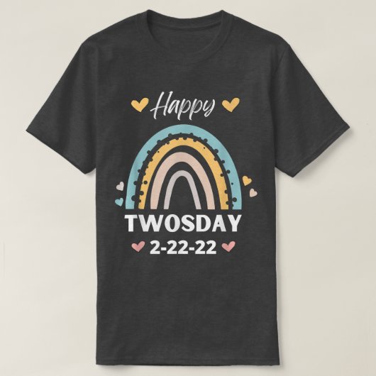 Fijne TwosDay 22222  T-shirt (Design voorkant)