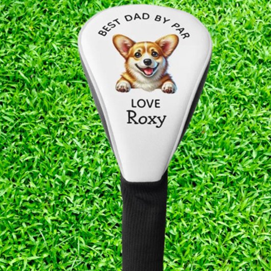 Fijne Vaderdag aan de beste Corgi papa! Golfheadcover