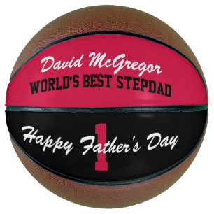 Fijne vaderdag Beste Stepdad Basketbal