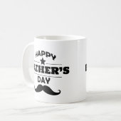 Fijne Vaderdag Mok cadeau voor papa (Voorkant links)