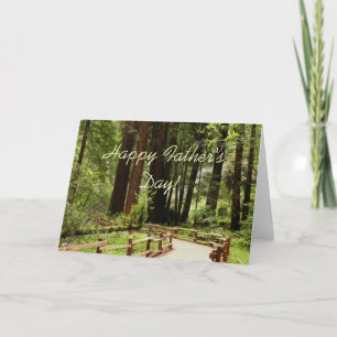 Fijne Vaderdag Muir Woods Path Card Kaart