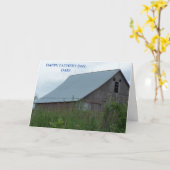 FIJNE VADERDAG, PAP! GOD EN LAND KAART (Gele Bloem)