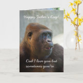 Fijne Vaderdag, papa, ik hou van je... Kaart (Gele Bloem)