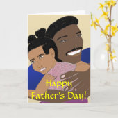 Fijne Vaderdag, papa Kaart (Gele Bloem)