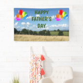 Fijne vaderdag spandoek (Insitu)