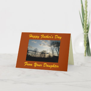 Fijne Vaderdag, van je dochter Kaart
