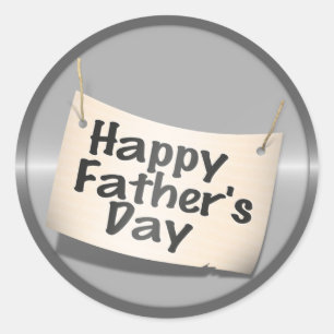 Fijne Vaderdag voor Iemand Speciaal Ronde Sticker