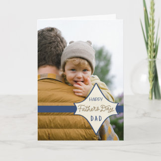 Fijne Vaderdag voor Papa Aangepaste Foto Kaart