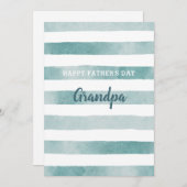Fijne vaders dag opa. Waterverf nautisch (Voorkant / Achterkant)