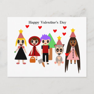Fijne Valentijn Dag Feestdagenkaart
