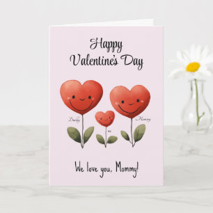 Fijne Valentijn dag, Kaart van papa en Baby,