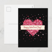 Fijne Valentijnsdag 2024 ,Love You My Sweetheart Feestdagenkaart (Voorkant / Achterkant)