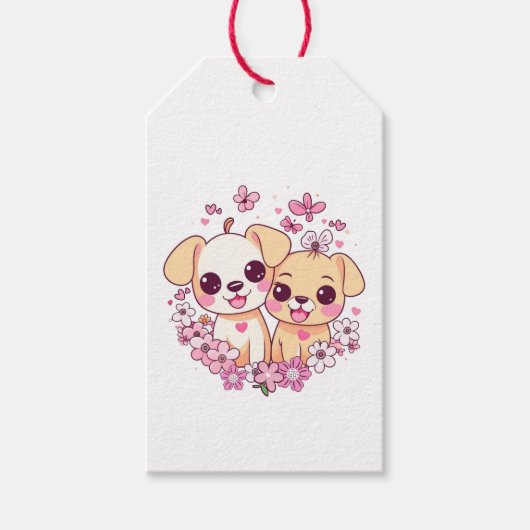 Fijne Valentijnsdag! Cadeaulabel (Voorkant)