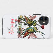 Fijne valentijnsdag Case-Mate iPhone case (Achterkant (horizontaal))