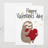 Fijne Valentijnsdag! Feestdagenkaart (Voorkant / Achterkant)