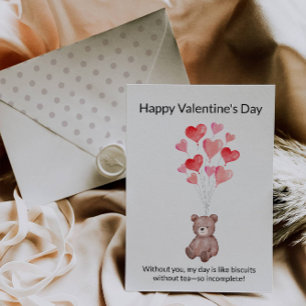 Fijne Valentijnsdag Grappig en Mooi Feestdagenkaart