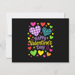 Fijne Valentijnsdag - Hartjes Liefde Feestdagenkaart