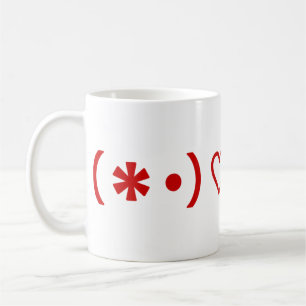 Fijne Valentijnsdag / Japanse moties Koffiemok