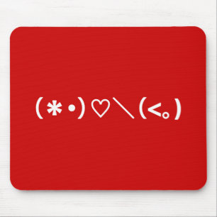 Fijne Valentijnsdag / Japanse moties Muismat