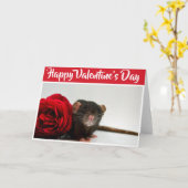 Fijne Valentijnsdag Kaart (Gele Bloem)