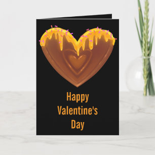 Fijne Valentijnsdag kaart Cute Zoete Hart Honey