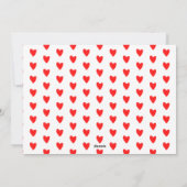 Fijne Valentijnsdag Knappe Kaart (Achterkant)